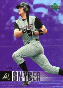 2006 Upper Deck Special F/X - Purple #22 Chris Snyder Front