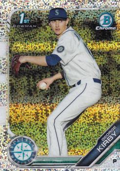 2019 Bowman Draft - Chrome Sparkle Refractor #BDC-115 George Kirby Front