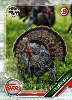 2019 Topps Bowman Holiday #TH-T Turkey Front