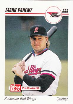 1992 SkyBox Team Sets AAA #462 Mark Parent Front