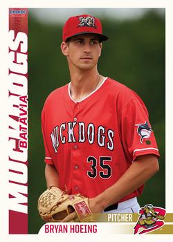 2019 Choice Batavia Muckdogs #11 Bryan Hoeing Front