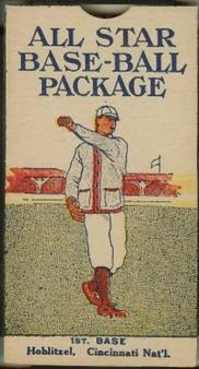 1910 J.H. Dockman & Son All-Star Baseball #NNO Dick Hoblitzell Front