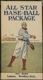 1910 J.H. Dockman & Son All-Star Baseball #NNO Ed Lennox Front