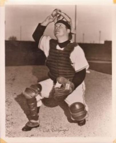 1950 Sawyer Biscuit Indianapolis Indians #NNO Del Ballinger Front