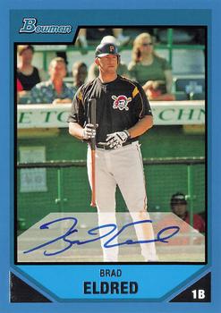 2007 Bowman - Prospects Blue #BP135 Brad Eldred Front