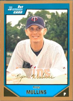 2007 Bowman - Prospects Gold #BP109 Ryan Mullins Front