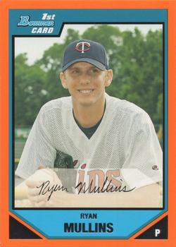 2007 Bowman - Prospects Orange #BP109 Ryan Mullins Front