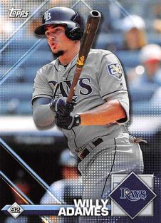 2020 Topps Stickers #92 Willy Adames Front