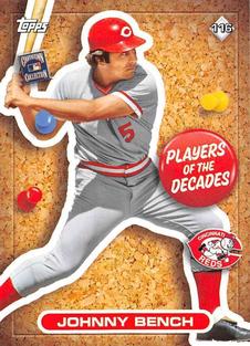 2020 Topps Stickers #116 Johnny Bench Front