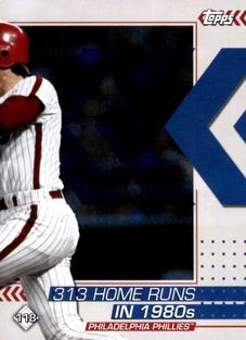 2020 Topps Stickers #118 Mike Schmidt Front