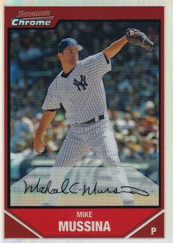 2007 Bowman Chrome - Refractors #109 Mike Mussina Front