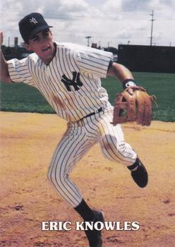 1992 Tampa Yankees #NNO Eric Knowles Front