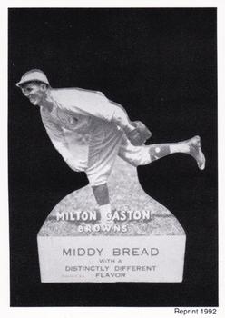 1992 1927 Middy Bread Reprints #NNO Milton Gaston Front