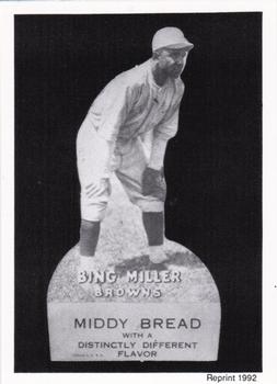 1992 1927 Middy Bread Reprints #NNO Bing Miller Front