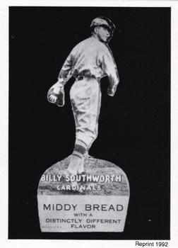 1992 1927 Middy Bread Reprints #NNO Billy Southworth Front