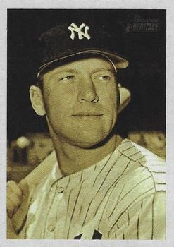 2007 Bowman Heritage - Mantle Short Prints #2 Mickey Mantle Front