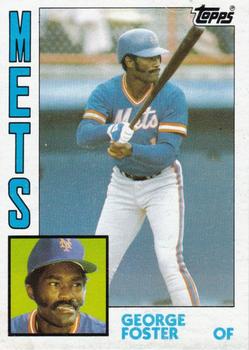 1984 Topps Head-In-Box Proofs #NNO George Foster Front