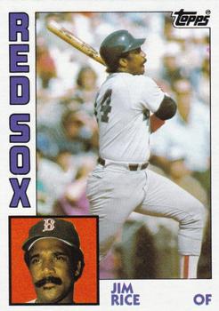 1984 Topps Head-In-Box Proofs #NNO Jim Rice Front