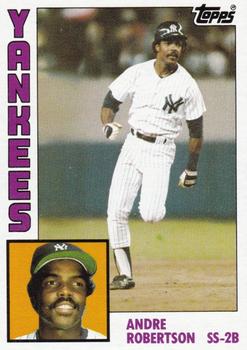1984 Topps Head-In-Box Proofs #NNO Andre Robertson Front