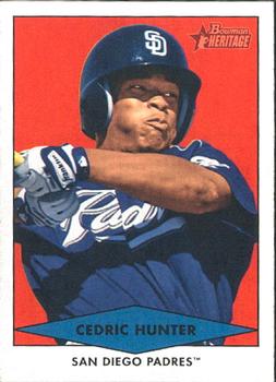 2007 Bowman Heritage - Prospects #BHP9 Cedric Hunter Front