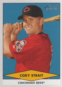 2007 Bowman Heritage - Prospects #BHP18 Cody Strait Front