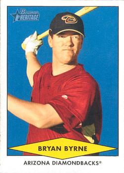 2007 Bowman Heritage - Prospects #BHP28 Bryan Byrne Front