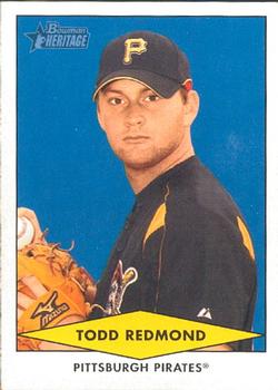 2007 Bowman Heritage - Prospects #BHP52 Todd Redmond Front