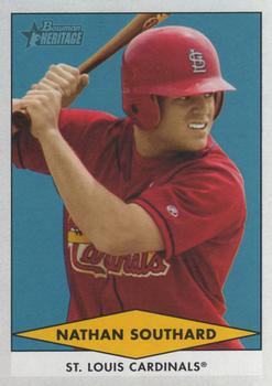 2007 Bowman Heritage - Prospects #BHP77 Nathan Southard Front