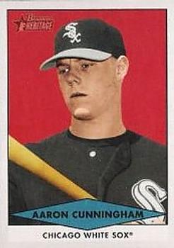 2007 Bowman Heritage - Prospects #BHP62 Aaron Cunningham Front