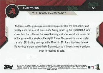 2020 Topps Now #55 Andy Young Back