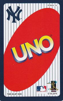 2005 UNO New York Yankees #B2 Jorge Posada Back