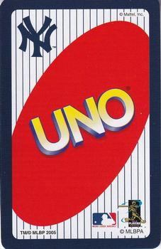 2005 UNO New York Yankees #B6 Mike Mussina Back