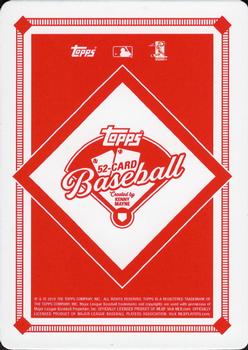 2019 Topps Kenny Mayne 52 Card Baseball Game #A ball Gerrit Cole Back