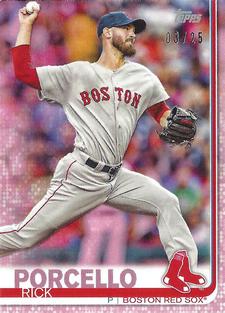 2019 Topps On-Demand Mini - Pink #54 Rick Porcello Front