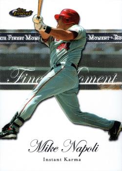 2007 Finest - Rookie Finest Moments #RFM-MN Mike Napoli Front