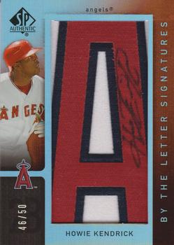 2007 SP Authentic - By the Letter Signatures #BL-34 Howie Kendrick Front