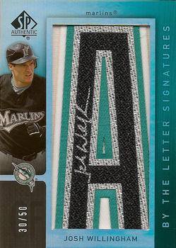 2007 SP Authentic - By the Letter Signatures #BL-49 Josh Willingham Front