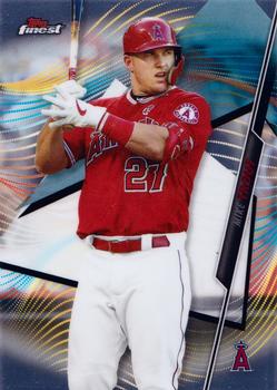 2020 Finest #1 Mike Trout Front