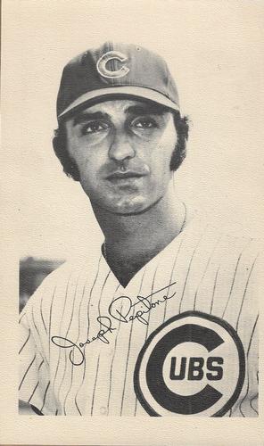 1972 Chicago Cubs Black and White Picture Pack A #NNO Joe Pepitone Front