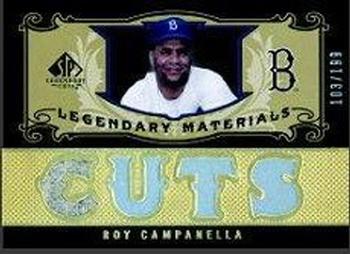 2007 SP Legendary Cuts - Legendary Materials Quad #LM-CA Roy Campanella Front