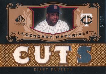 2007 SP Legendary Cuts - Legendary Materials Triple #LM-KP2 Kirby Puckett Front