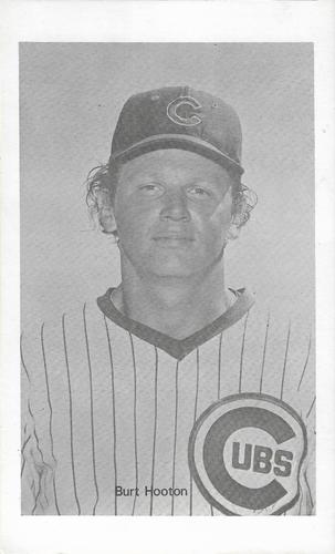 1974 Chicago Cubs B&W Picture Pack #NNO Burt Hooton Front