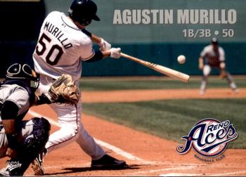 2009 MultiAd Reno Aces #27 Agustin Murillo Front