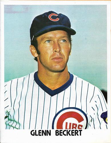 1972 Chicago Cubs Color Picture Pack A #NNO Glenn Beckert Front