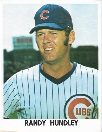 1972 Chicago Cubs Color Picture Pack A #NNO Randy Hundley Front