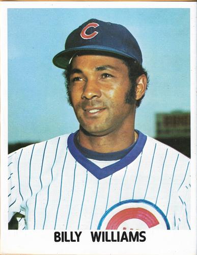 1972 Chicago Cubs Color Picture Pack A #NNO Billy Williams Front