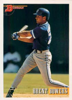 1993 Bowman #407 Brent Bowers Front