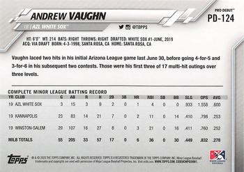 2020 Topps Pro Debut #PD-124 Andrew Vaughn Back