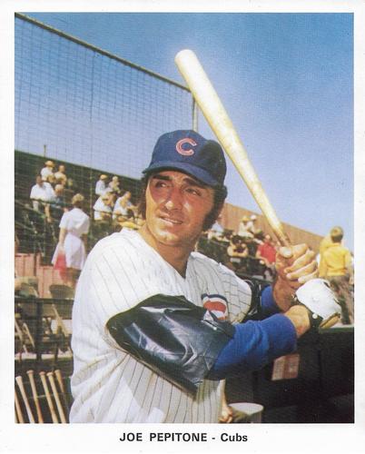 1971 Chicago Cubs Color Picture Pack A #NNO Joe Pepitone Front