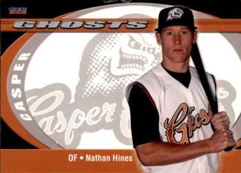 2009 Choice Casper Ghosts #19 Nathan Hines Front